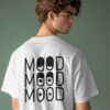 Mood Beige color Oversized back Printed TshirtMood Beige color Oversized back Printed Tshirt | Moody traveller over sized tshirt